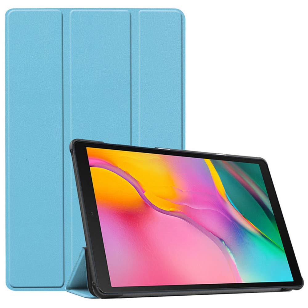 INSOLKIDON Compatible with Case for OPPO pad air 10 inch 2022, Ultra Slim Lightweight TPU Silicone soft shell Magnetic Cover Case with Stand Tablet case (Blue)