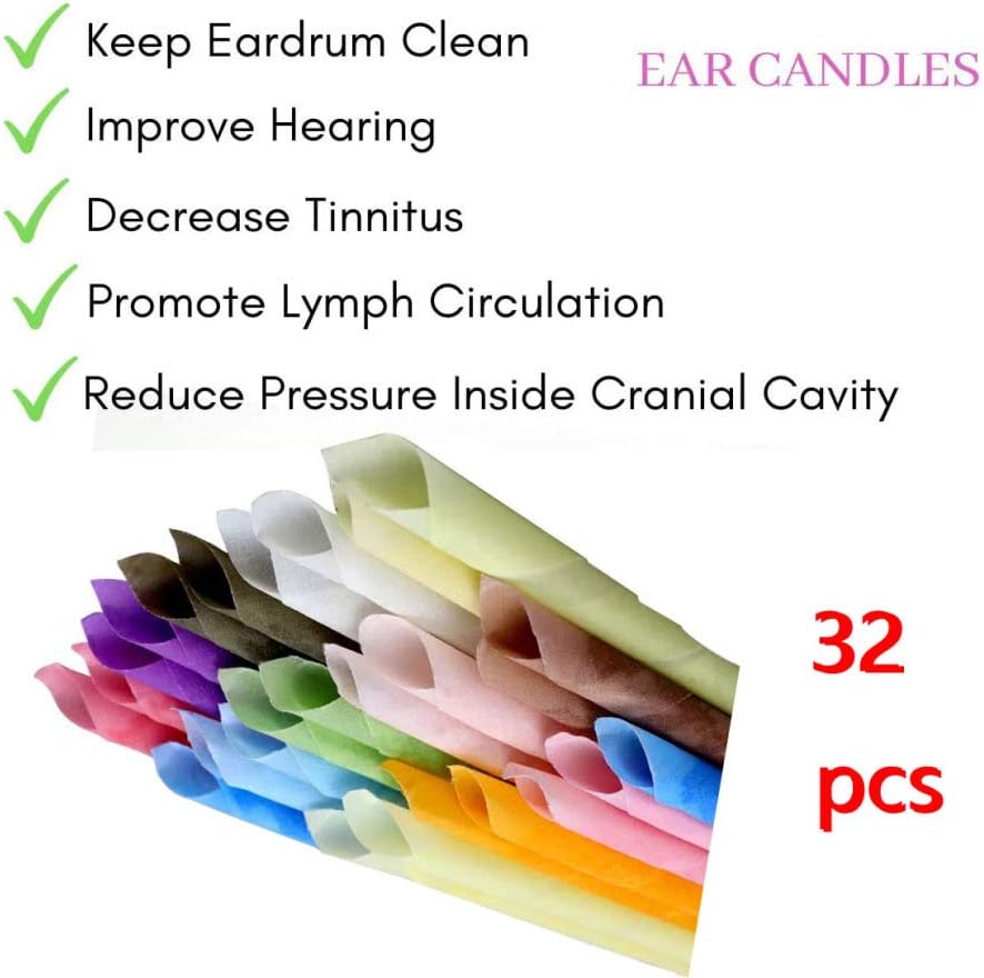 All Natural Ear Candles Beeswax Candling Cones, (8 Colours) - Image 5