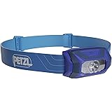 PETZL TIKKINA Headlamp - Compact, Easy-to-Use 300 Lumen Headlamp, Designed for Hiking, Climbing, Running, and Camping - Blue