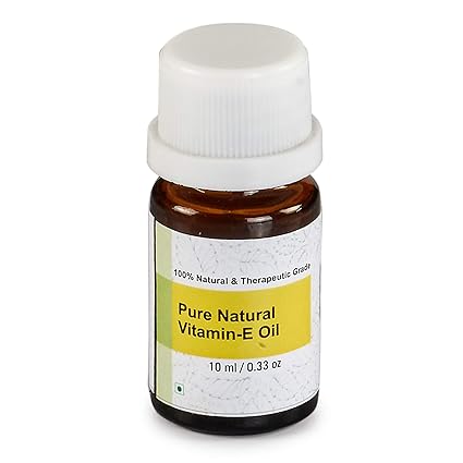 Nuvotone 100% Natural and Pure Vitamin-E Oil 10 ml