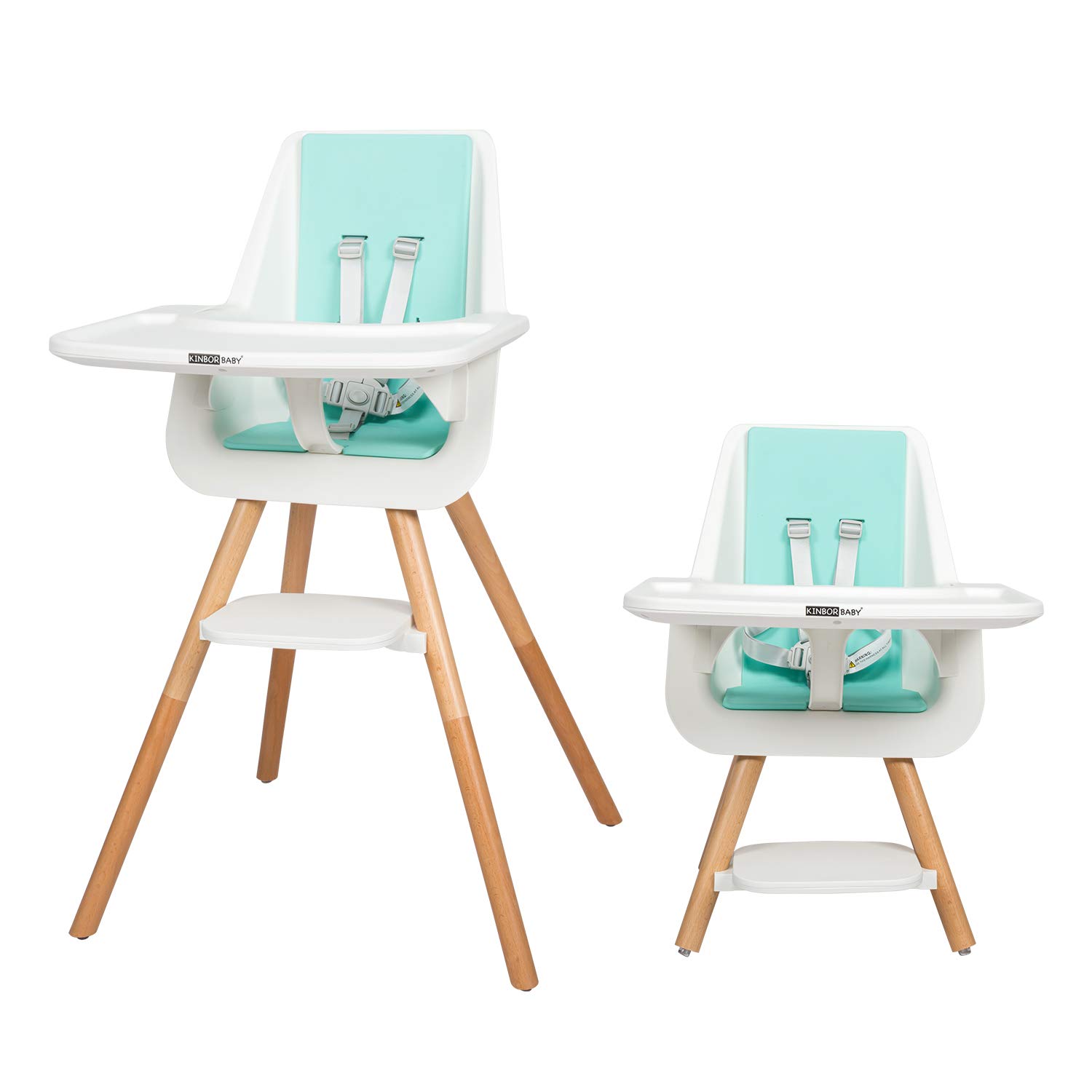 high chair and table combination