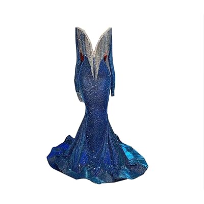Aries Tuttle Blue Bling Bling Womens Mermaid Prom Kenya | Ubuy