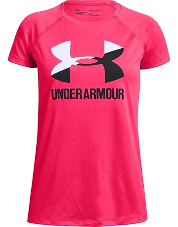 magliette under armour bambino oro