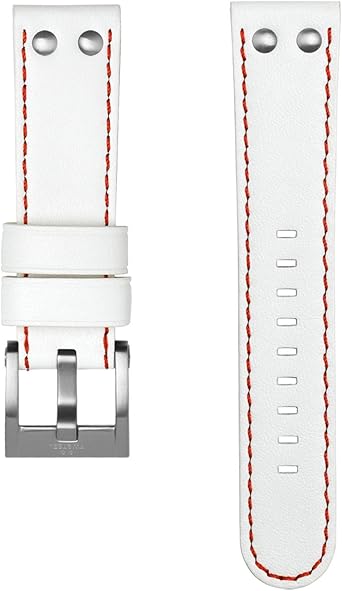 TW Steel Correa de Reloj CEB102 / CE102 Cuero Blanco 22mm + ...