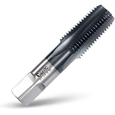 ColumPRO 1/4&rdquo;-18 NPT Pipe Tap, High-Speed Steel Thread Tap with AD+ Coating, Heavy-Duty Threading Tool for Stainless Steel, Brass, PVC, Metal