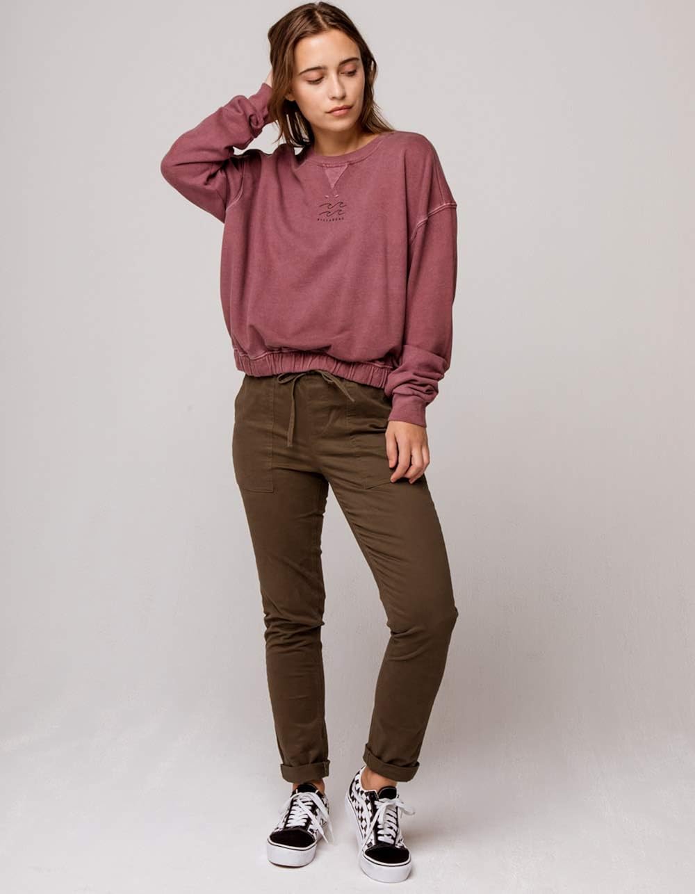 billabong all day crew sweatshirt