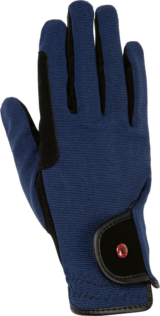 HKM Pro Team Riding gloves-6887 Riding gloves Black/Navy M