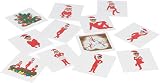 HENBRANDT 24 Mini Elfin Around Christmas Temporary Tattoos Kids Festive view 3
