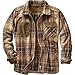 Legendary Whitetails Men's Horizon Hooded Shirt Jac Large,Durango Plaid