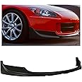 KUAFU Front Bumper Lip Compatible with 2004-2009 Honda S2000 Spoiler Splitter Valance Under Chin Air Dam Body Kit Painted Matte Black 3Pcs