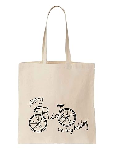 Earthworks Unisex Printed 100% Cotton Tote -White