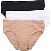 Warner's womens No Pinching No Problems® Dig-free Mid-waist 3-pack Hipster Ru4403p