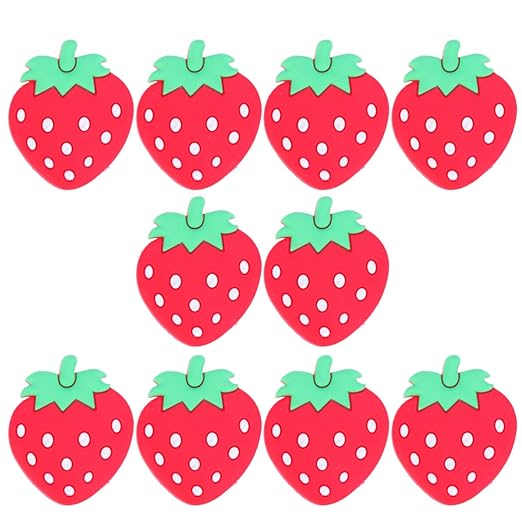 LIOOBO - 10 imanes para Nevera, diseño de Frutas y Verduras ...