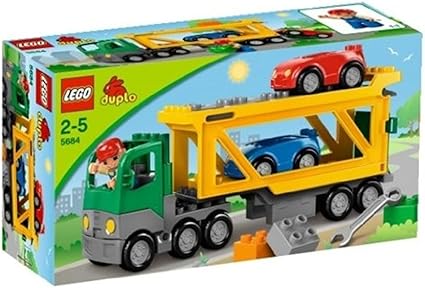 duplo car transporter