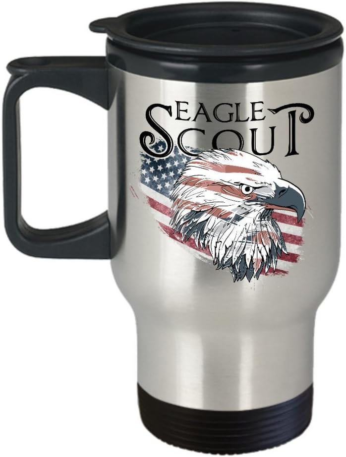 Funny Novelty Gift For Scout Eagle Scout Best Scouts, Scout, Eagle Travel Coffee Mug Tumbler