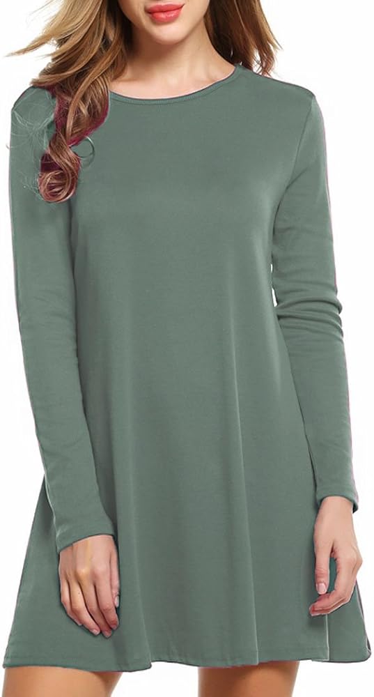 flattering t shirt dress