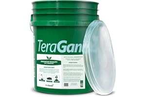 TeraGanix EM Premium Bokashi Bran Bulk, Compost Accelerator, Rice Bran Mix, Odor Eliminator, Formulated by Dr. Higa (Bokashi Inventor), Bokashi Compost Starter for Kitchen Compost Bin & Soil (22 Lb)