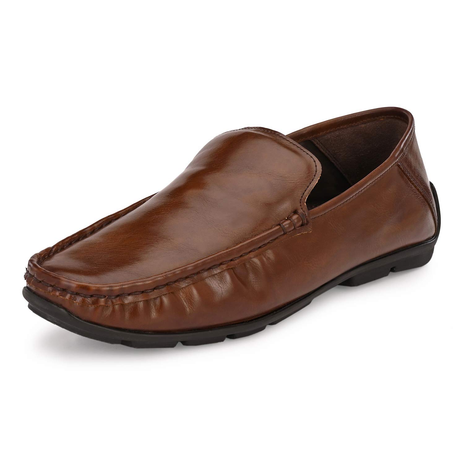 Buy HITZ Brown Loafer Shoes for Men at Amazon.in