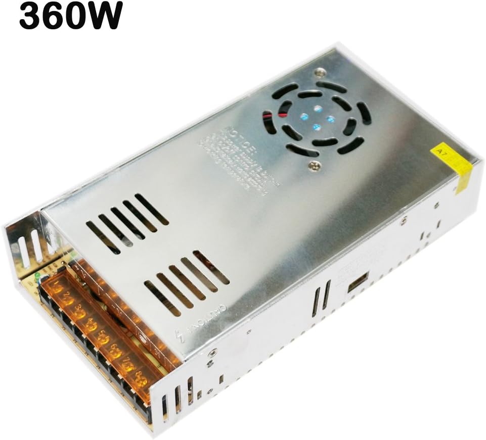 DC 12V 30A 360W LED Driver Switching Power Supply Transformer for LED Strip CCTV MR16