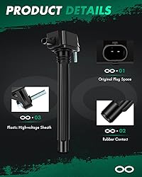 SCITOO ignition coil coils 4 pcs for Chrysler for