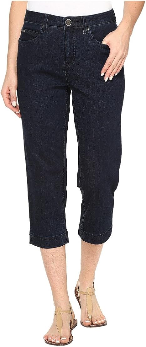 FDJ French Dressing Jeans Women's Supreme Denim Olivia Slim Capris in Pleasant Pleasant Jeans at 