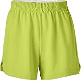 Soffe Women's Authentic Cheer Active Shorts - Comfortable Cotton Blend, for Gym, Dance, Elastic Waistband, Soft Fabric