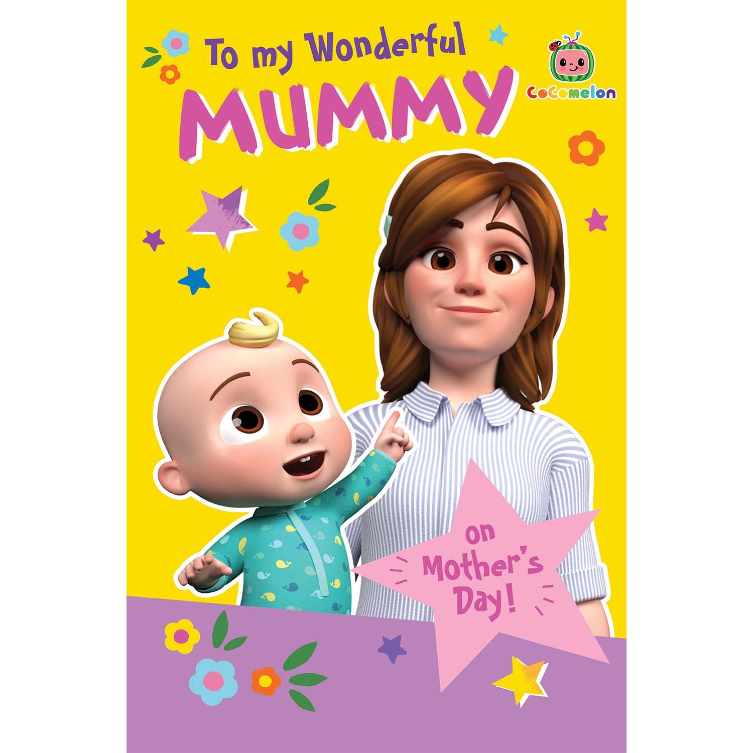 Coco Melon Mother's Day Card, Mummy Mothers Day Card Cocomelon