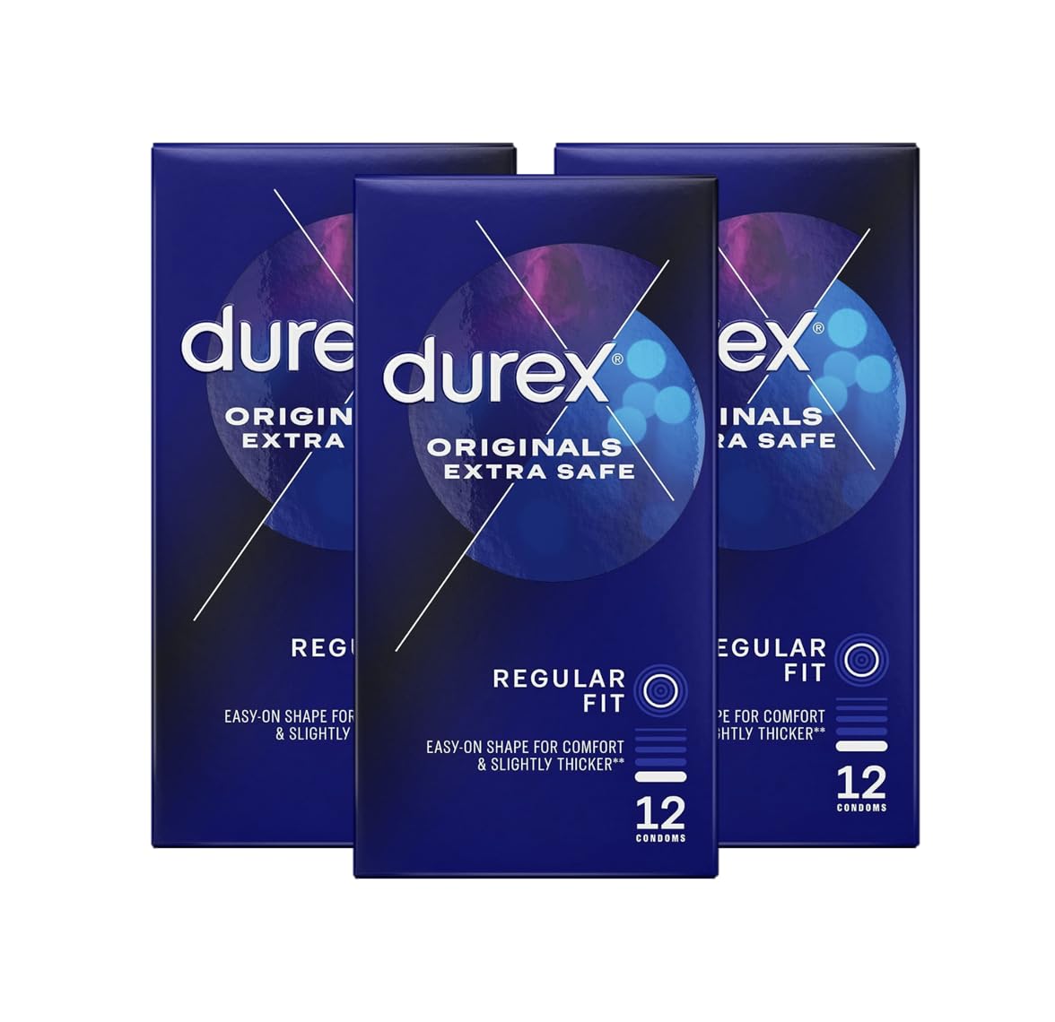 Durex Extra Safe condoms 12 x 3 pack