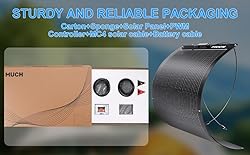 400W Semi-Flexible Solar Panel Kit Lightweight