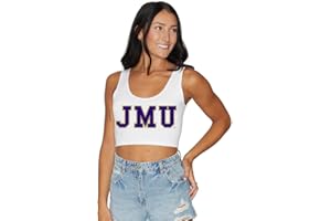 Lojobands Women's College Gameday Outfit Tank Top Tailgate Crop Top One Size Fits Most