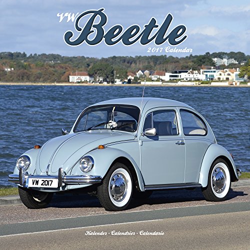 VW Beetle Calendar- Calendars 2016 - 2017 Wall Calendars - Car Calendar - Automobile Calendar - Beetle 16 Month Wall Calendar by Avonside