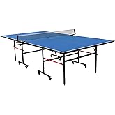 STIGA Advantage Series Indoor Ping Pong Table, Foldable Table Tennis Table - 13, 15, 18, and 25mm Tabletops - Quickplay 10 Minute Assembly - Playback Mode - Recreational- to Tournament-Level