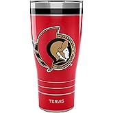 Tervis Traveler NHL - MVP Triple Insulated Tumbler Travel Cup Keeps Drinks Cold & Hot, 30OZ, Stainless Steel