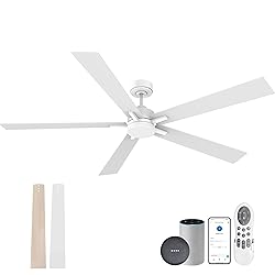 72" Large Smart Ceiling Fan with Lights