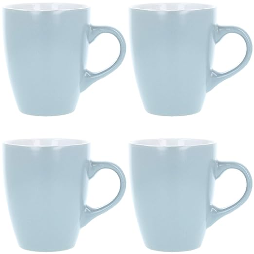 COM-FOUR® Taza de café de cerámica 4x - Taza de café de ...