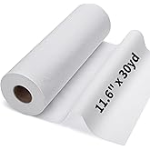 11.6"x30yd Medium Weight Fusible Interfacing for Sewing Iron on Interfacing | White Iron On Fusible Interfacing Fabric for Sewing Interface Fabric for Sewing Diy Craft Quilting
