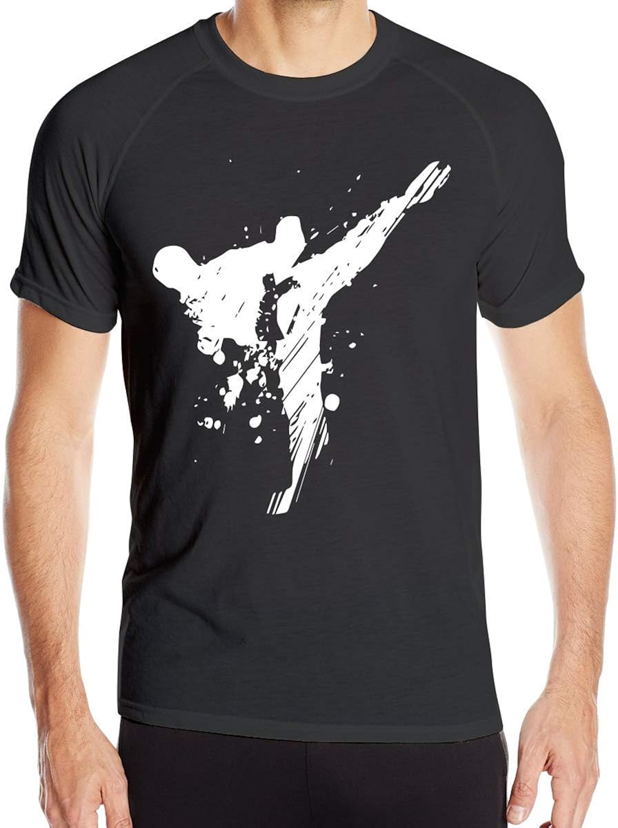 TShirts, Taekwondo Arts Men's Short Sleeve T Shirts Jogging Tees