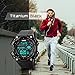 Aposon Mens Digital Sports Watch, Outdoor Military Army Shock Watches Cheap Electronic Mens Wrist Watch PU Band with LED Back Light Alarm Calendar Stopwatch 50M 164FT Waterproof Black