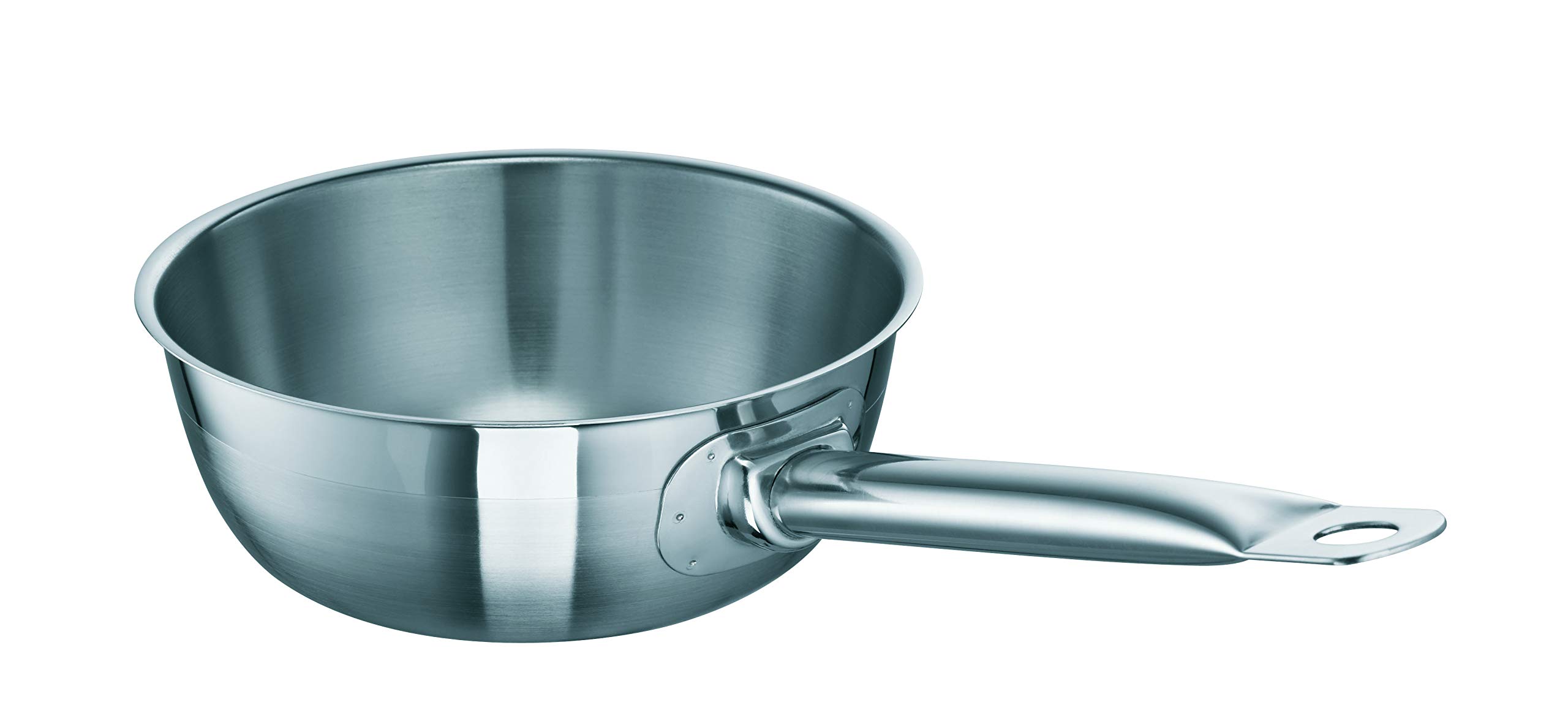 Schulte-Ufer Profi-Line 6479-18 Sauté Pan Stainless Steel with a Diameter of 18 cm