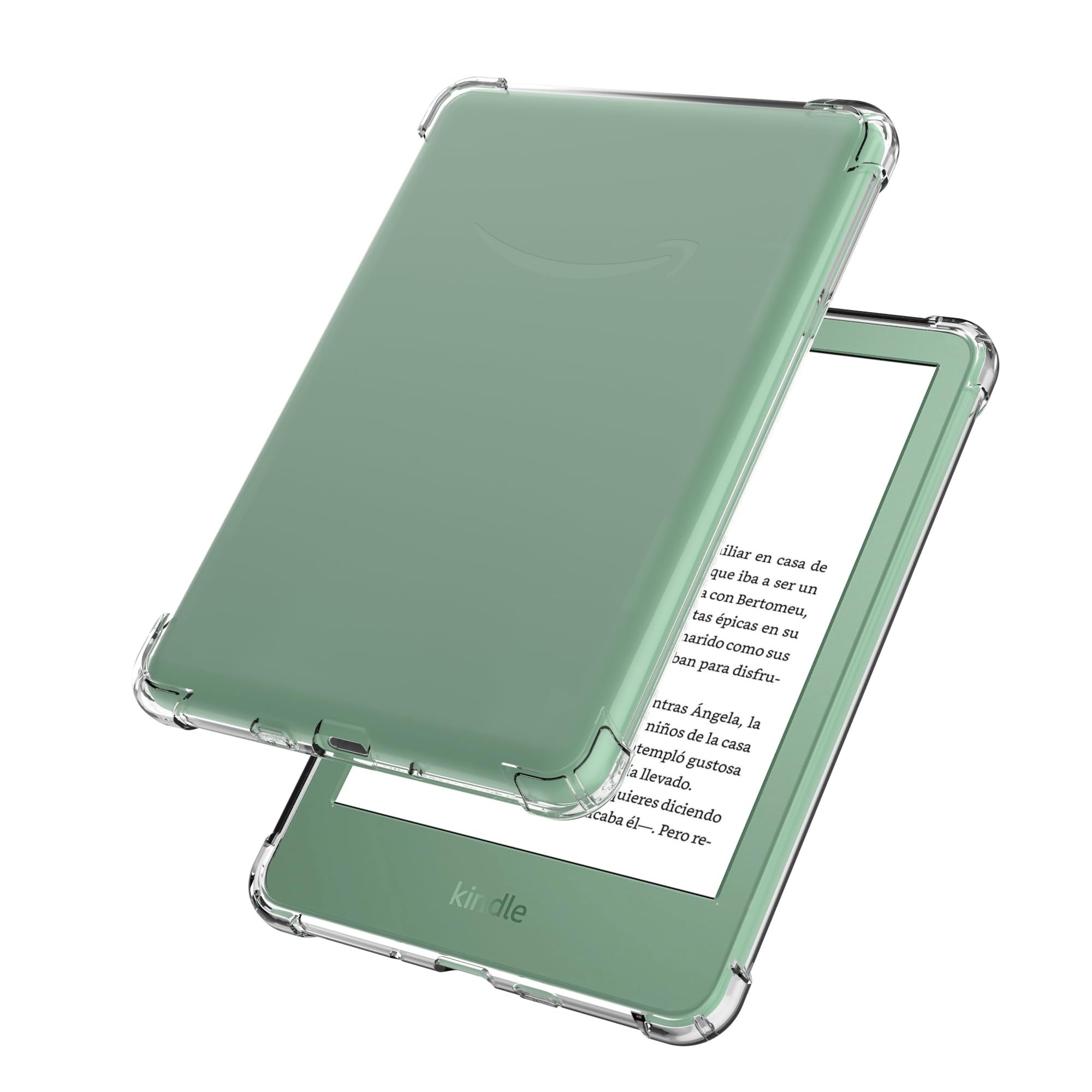 Clear Case for 6.0 inch Kindle Basic 11th Generation 2024 & 2022 Release 6