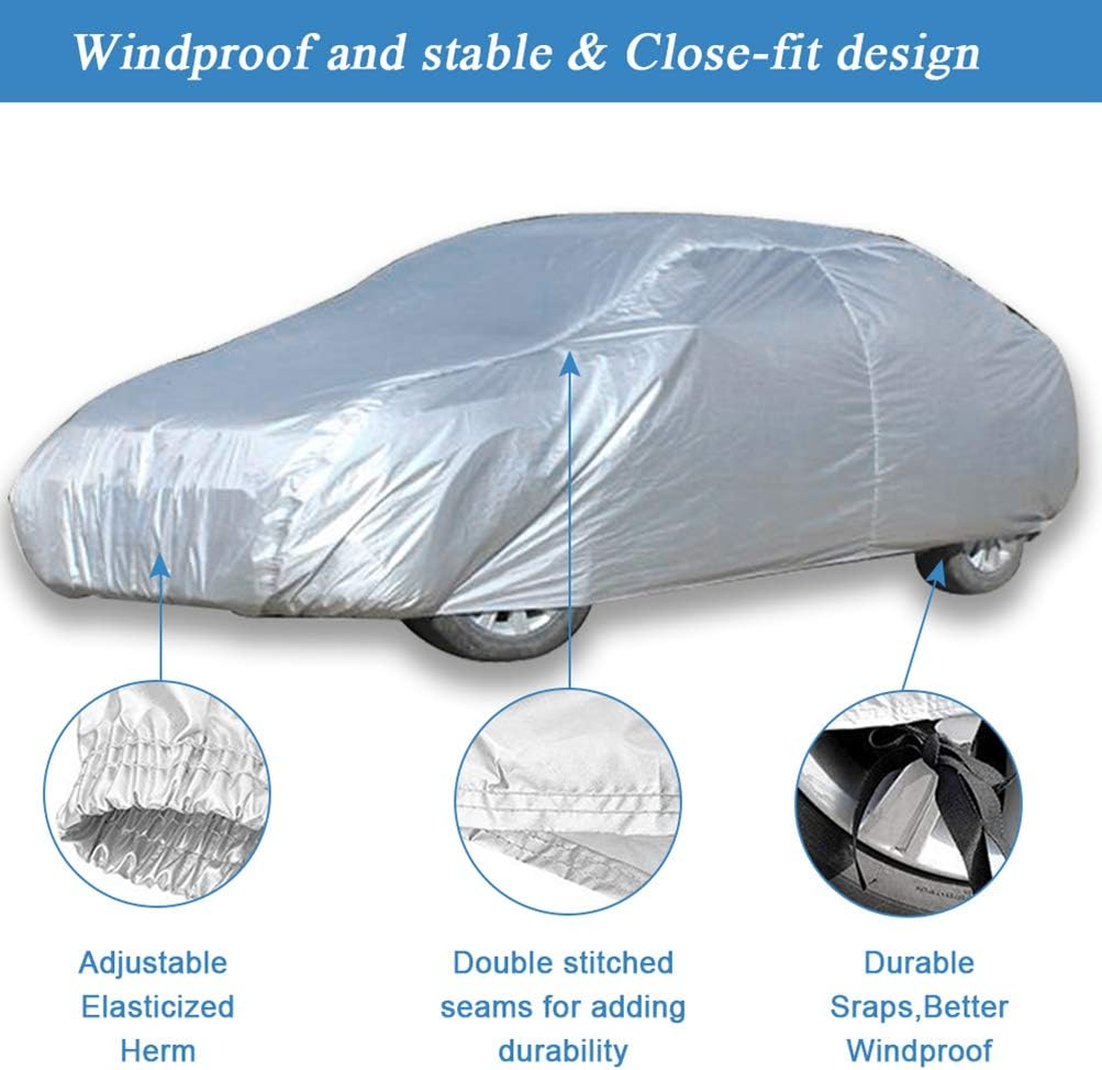 1 Year Warranty ECCPP Universal Fit 100 Breathable Waterproof Frost Resistant Cover All Weather