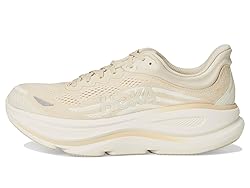Hoka Men's Bondi 9 Sneaker, Oatmeal/Oat Milk, 14