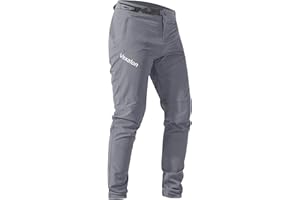 VEXALON Mountain Bike Pants，BMX Riding Pants for Mens, Quick-Dry Lightweight Breathable Cycling Bicycle Downhill Bike Pants