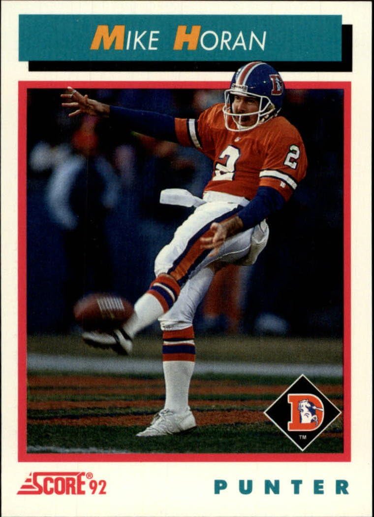 1992 Score 474 Mike Horan Near Mint/Mint Collectibles