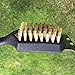 Barbecue Grill Brush and Scraper, Long Handle,Tough Scraper and Thicker Durable Bristles, for CharcoaL,Gas, Electric and Infrared Outdoor BBQ Grill