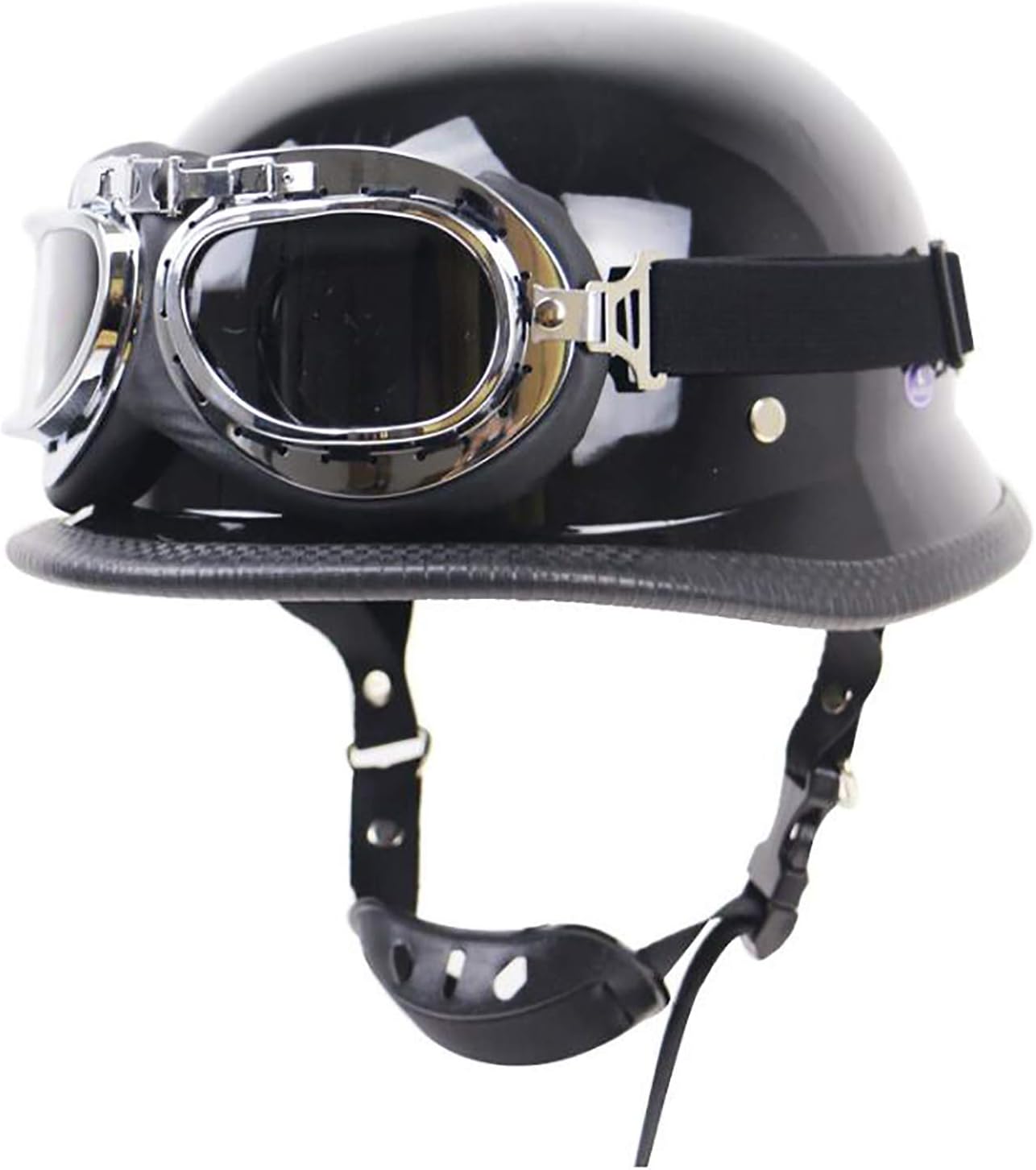 military style bike helmet