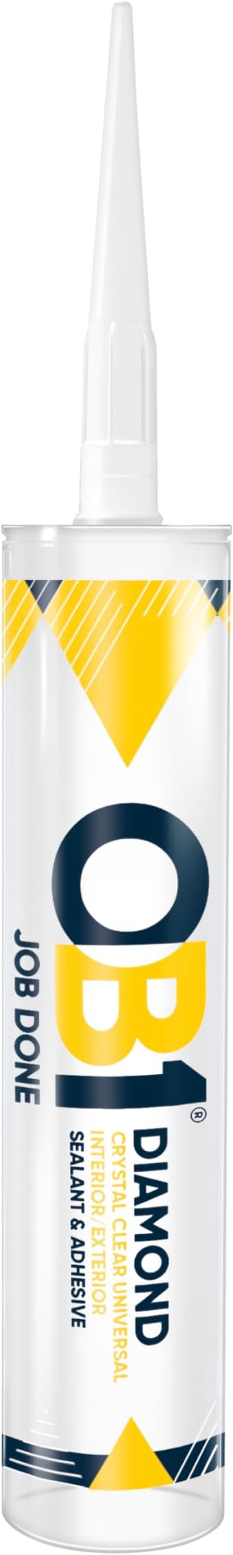 OB1 Diamond Crystal Clear Universal Sealant Adhesive Hybrid UV Water Weather