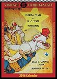 Florida State Seminoles 2016 Vintage Football Calendar by 