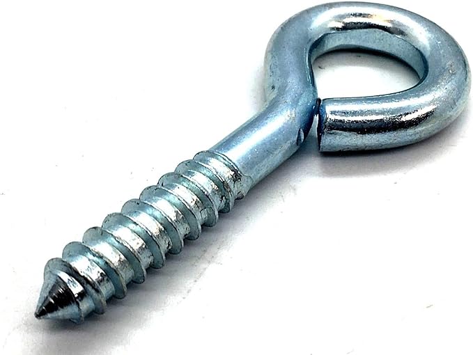 2 x Heavy Duty 75mm Screw Eye Bolt Lag Eye Bolt Fixing With 15mm Eyelet Amazon.co.uk DIY & Tools