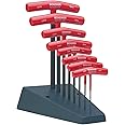 Bondhus 13389 Set of 8 Hex T-Handles with Stand, Sizes 2-10mm